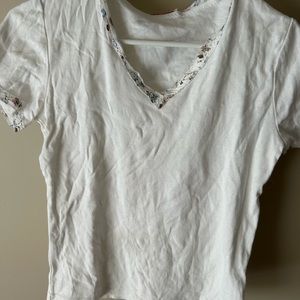 Cute White tee